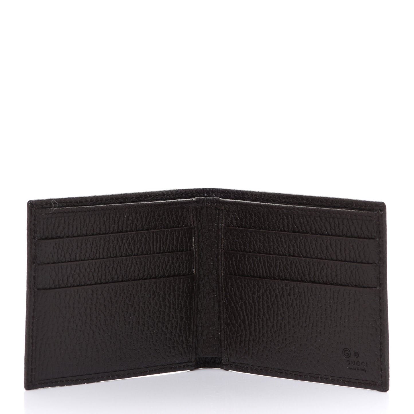 Monogram Bi-Fold Wallet Dark Brown