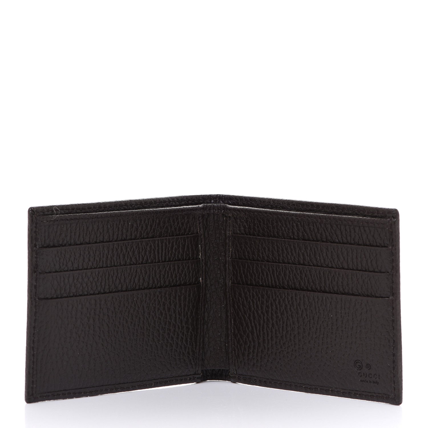 Gucci Monogram Bi-Fold Wallet Dark Brown 5 of 8