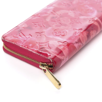 Louis Vuitton Vernis Ikat Zippy Wallet Rose Indien 7 of 10