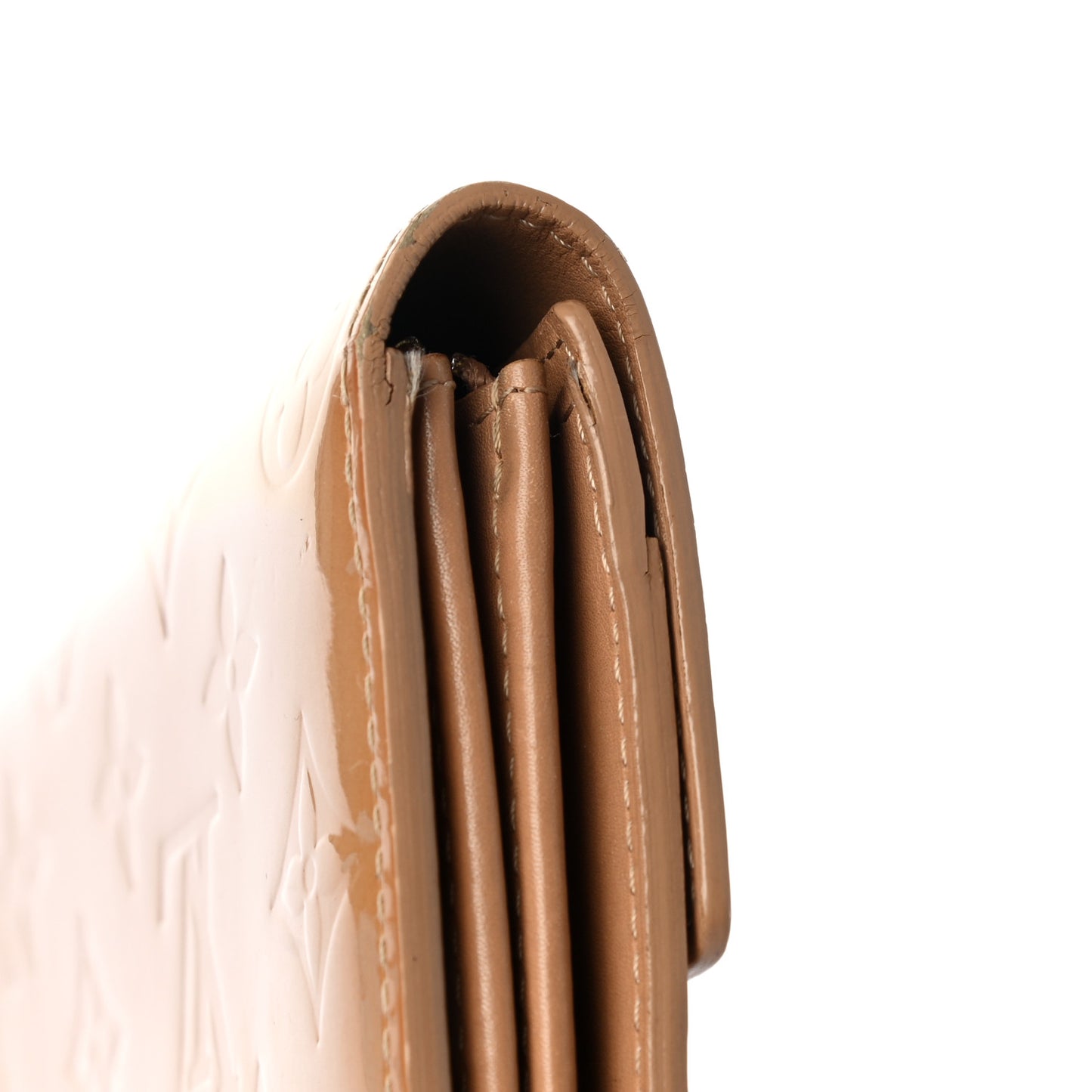 Vernis Sarah Wallet Noisette