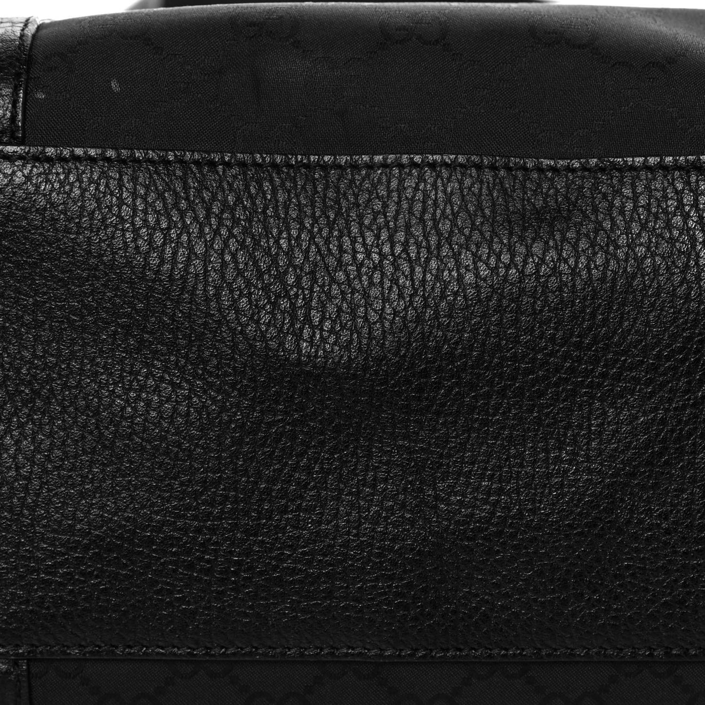 Nylon Monogram Medium Abbey Tote Black