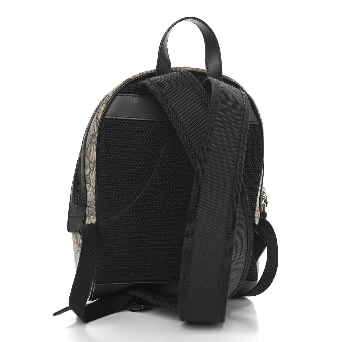 GG Supreme Monogram Small Eden Day Backpack Black