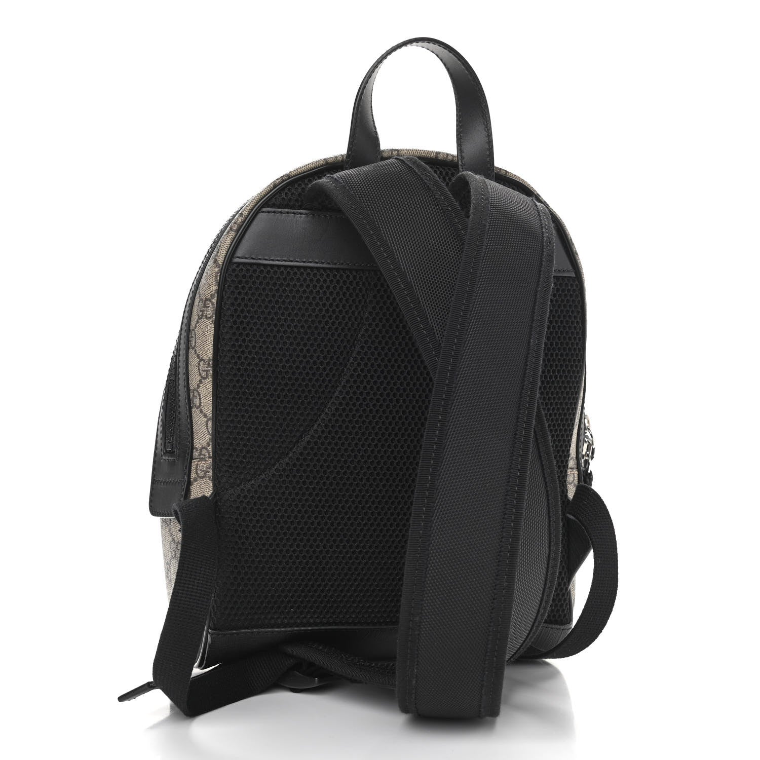 Gucci GG Supreme Monogram Small Eden Day Backpack Black 3 of 11