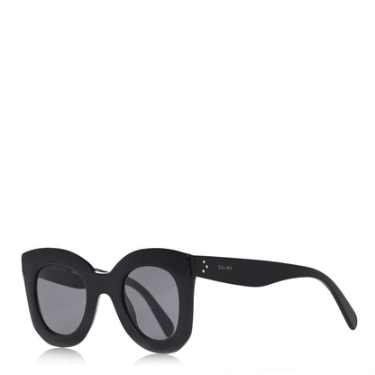 Celine Acetate Butterfly Sunglasses Black 1 of 10