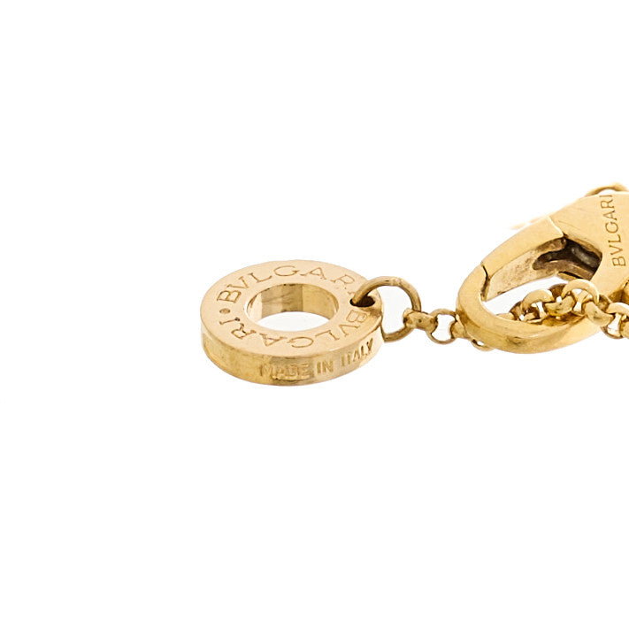 Bulgari 18K Yellow Gold Black Onyx BVLGARI BVLGARI Chain Bracelet 5 of 6
