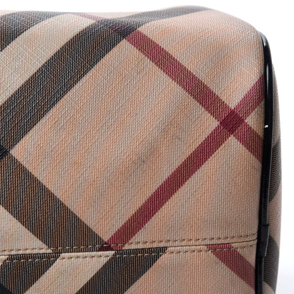 Burberry Nova Check Small Chester Bowling Bag Black 9 of 17