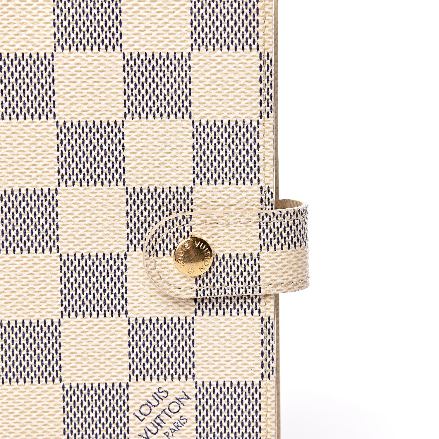 Louis Vuitton Damier Azur Small Ring Agenda Cover 7 of 9