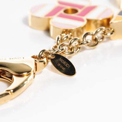 Louis Vuitton Enamel Pop Flowers Bag Charm 3 of 6