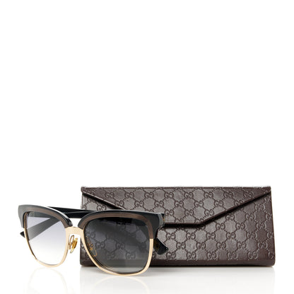 Gucci Metal Square Sunglasses GG4246/S Gold 8 of 8