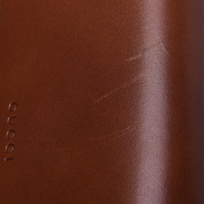 Gucci Calfskin GG Supreme Monogram Continental Wallet Brown 11 of 12