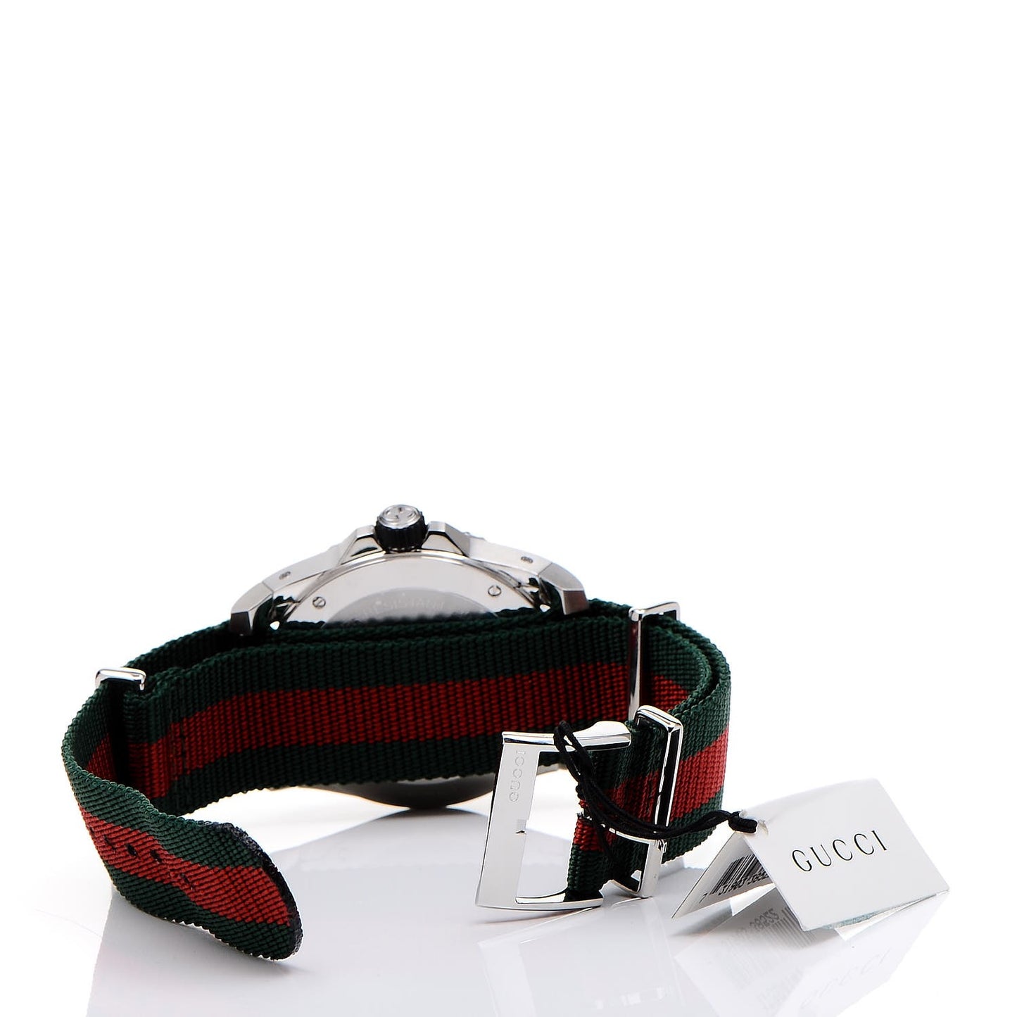 Stainless Steel Nylon 45mm Dive Quartz Watch Black