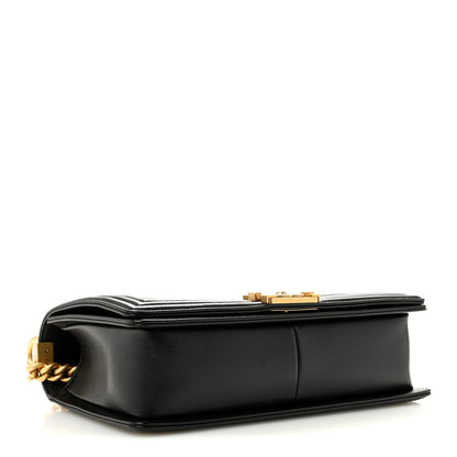 Chanel Caviar Quilted New Medium Boy Flap Black 4 of 11