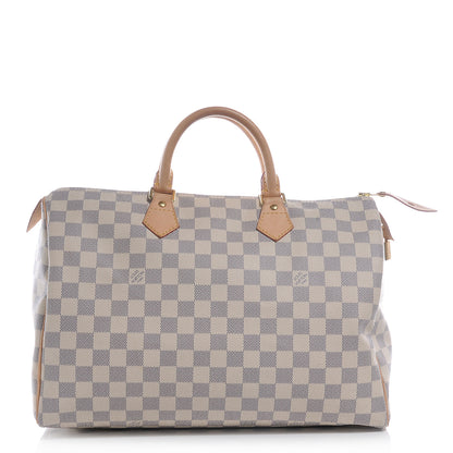 Louis Vuitton Damier Azur Speedy 35 1 of 9