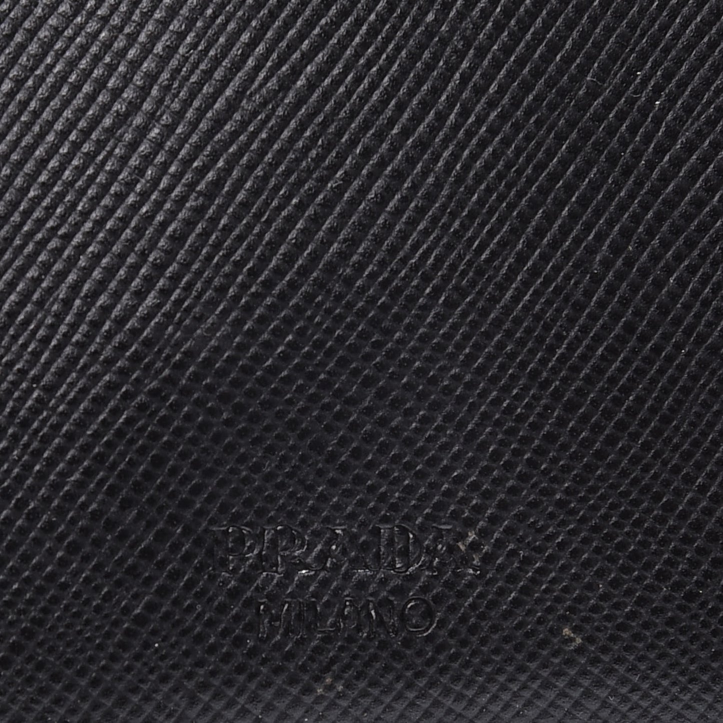 Saffiano Metal 6 Key Holder Black