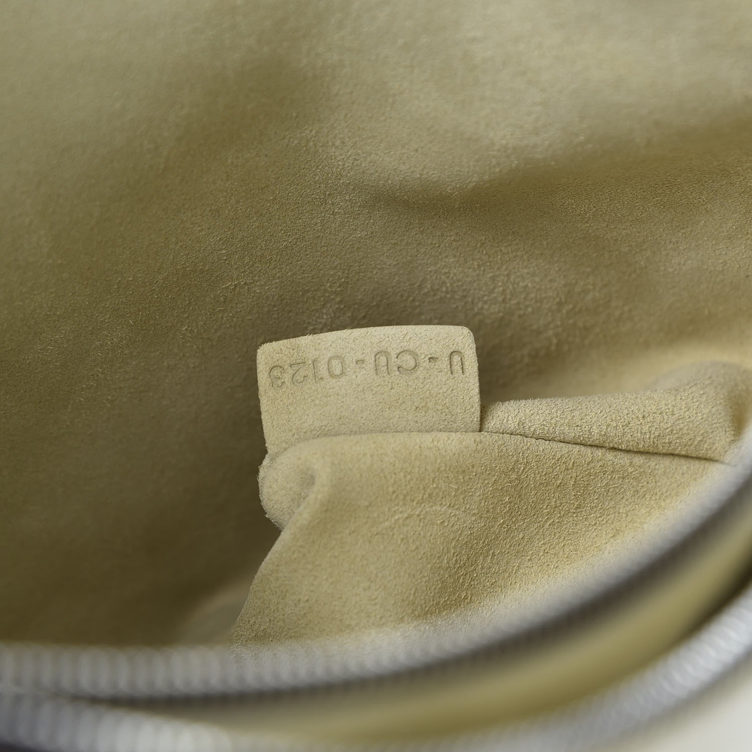 Celine Lambskin Soft Trio Zipped Bag Vanilla 8 of 9