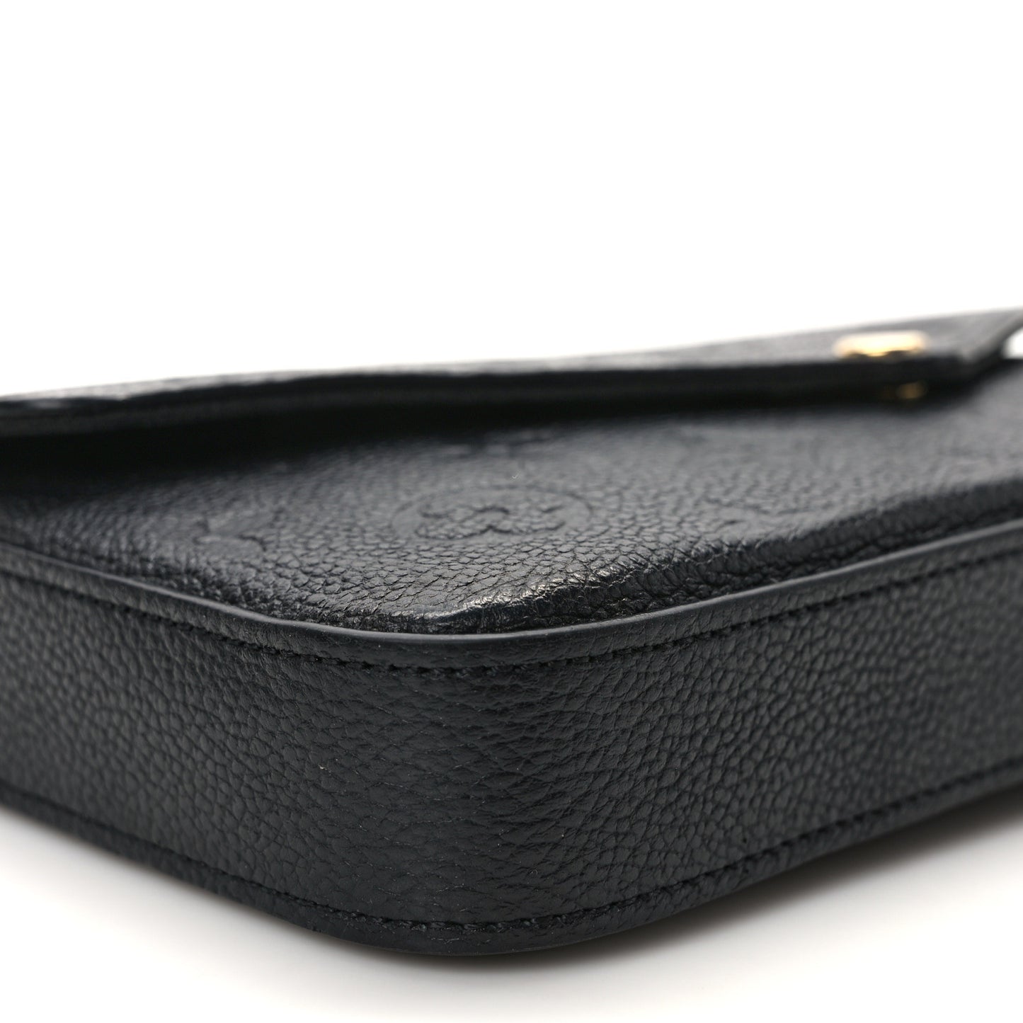 Empreinte Pochette Felicie Chain Wallet Black