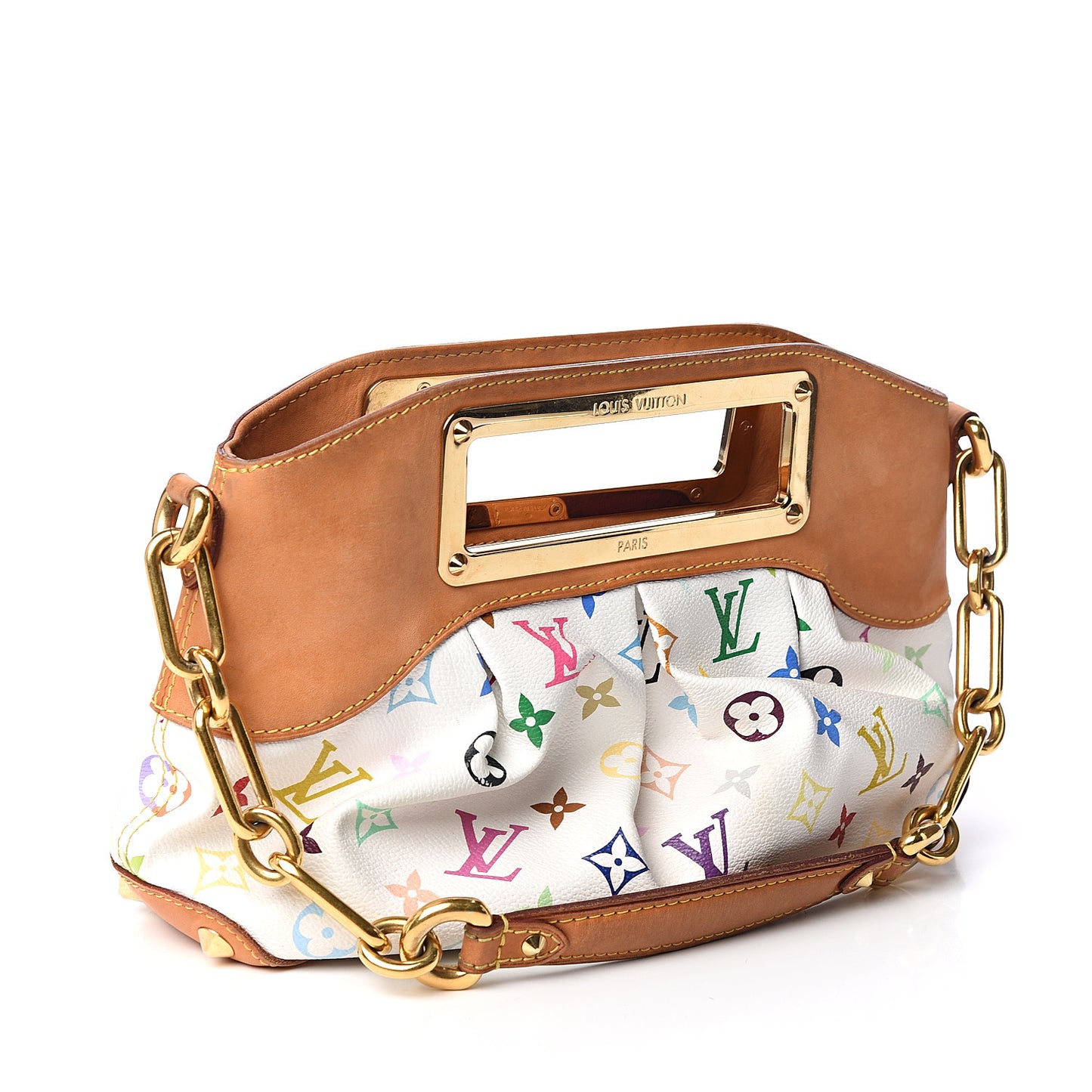 Monogram Multicolor Judy PM White