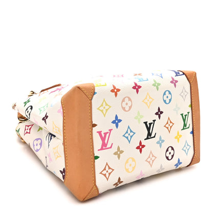 Louis Vuitton Monogram Multicolor Audra White 4 of 9