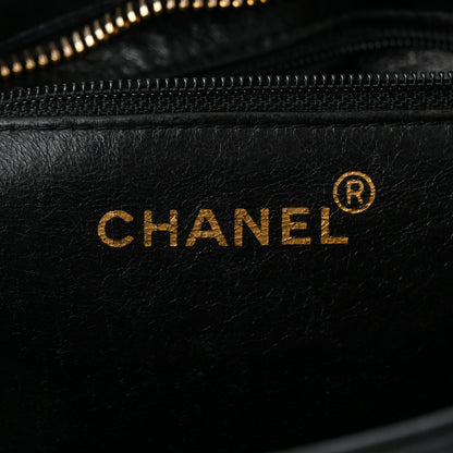 Chanel Lambskin Quilted Medallion Tote Black 6 of 12