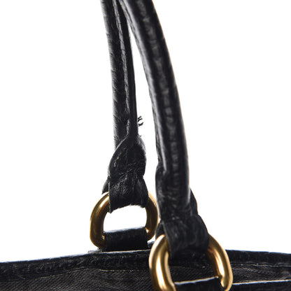 Louis Vuitton Denim Neo Cabby MM Black 9 of 11