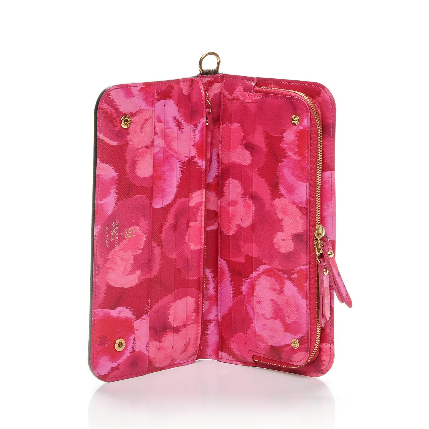 Louis Vuitton Monogram Articles de Voyage Ikat Insolite Wallet Rose Indien 5 of 7