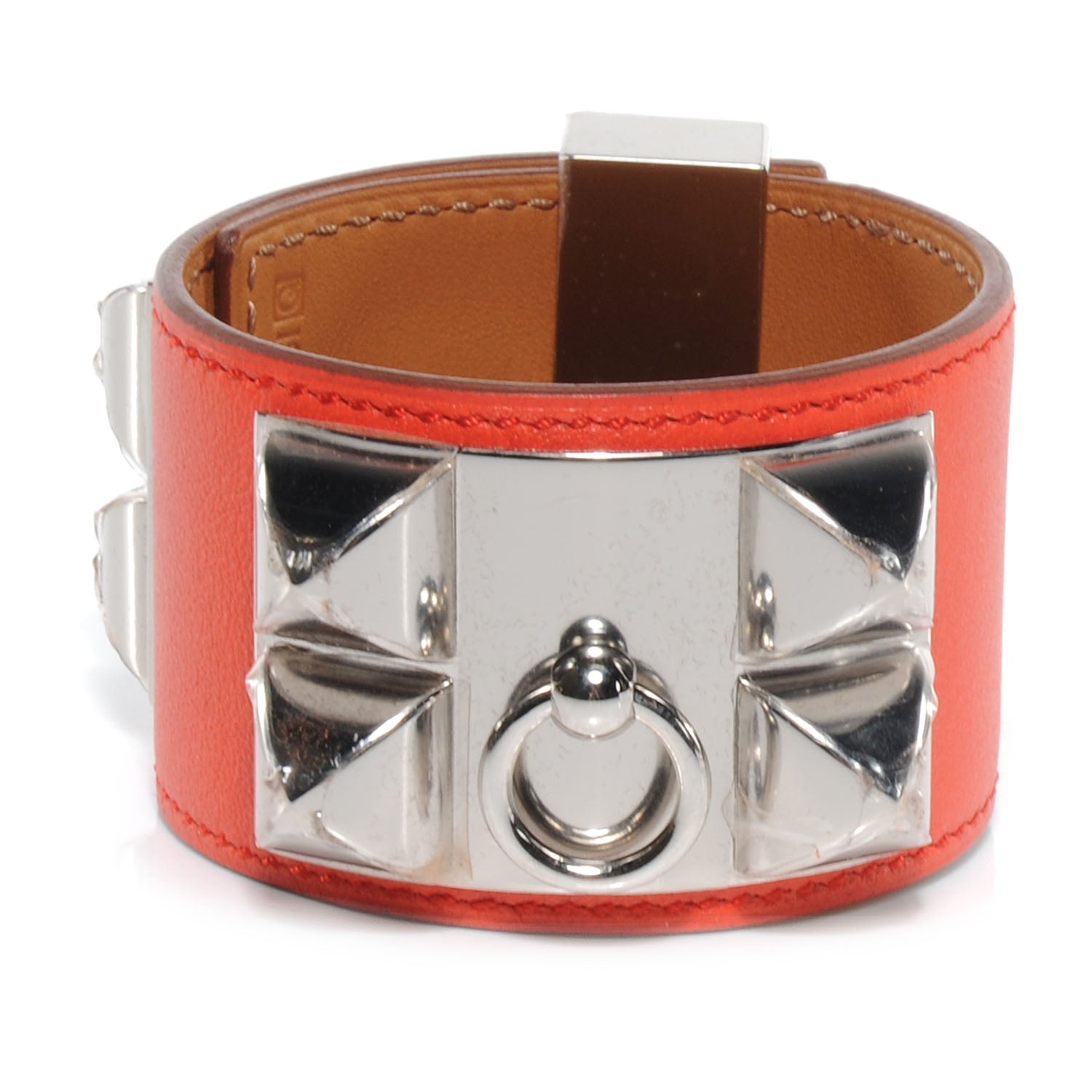 Hermes Swift Collier de Chien CDC Bracelet Capucine Small 1 of 7