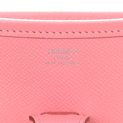 Hermes Epsom Evelyne III PM Rose Confetti 6 of 10