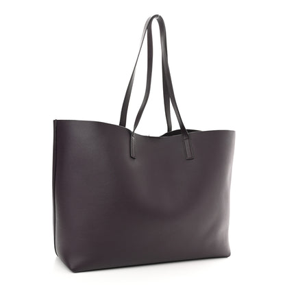 Saint Laurent Calfskin Large Shopping Tote Violet 3 of 19