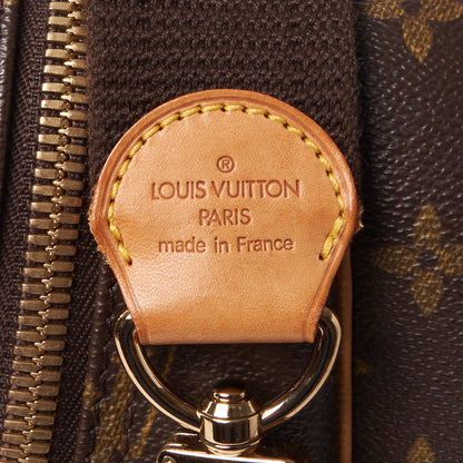 Louis Vuitton Monogram Alize 2 Compartment Luggage Travel Bag 9 of 10