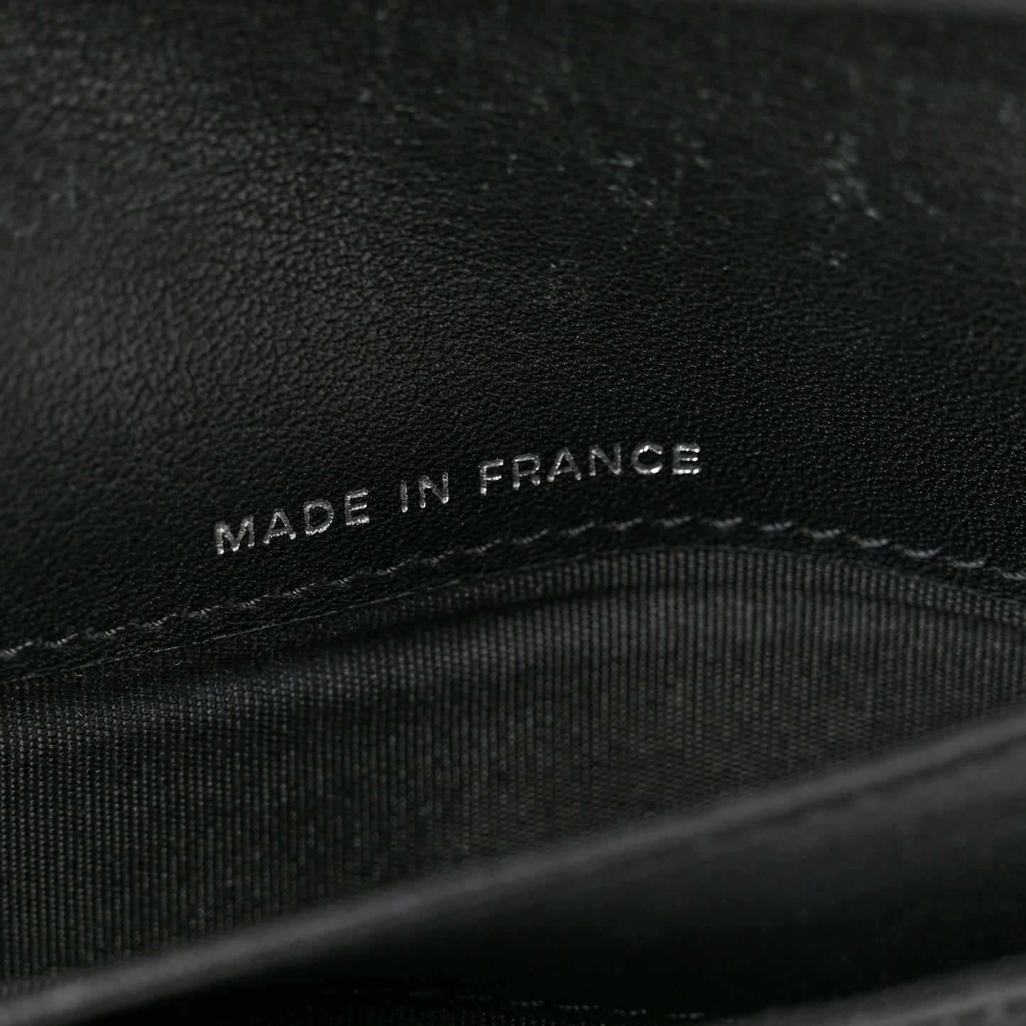 Patent CC Trousse Maquil Yen Wallet Black