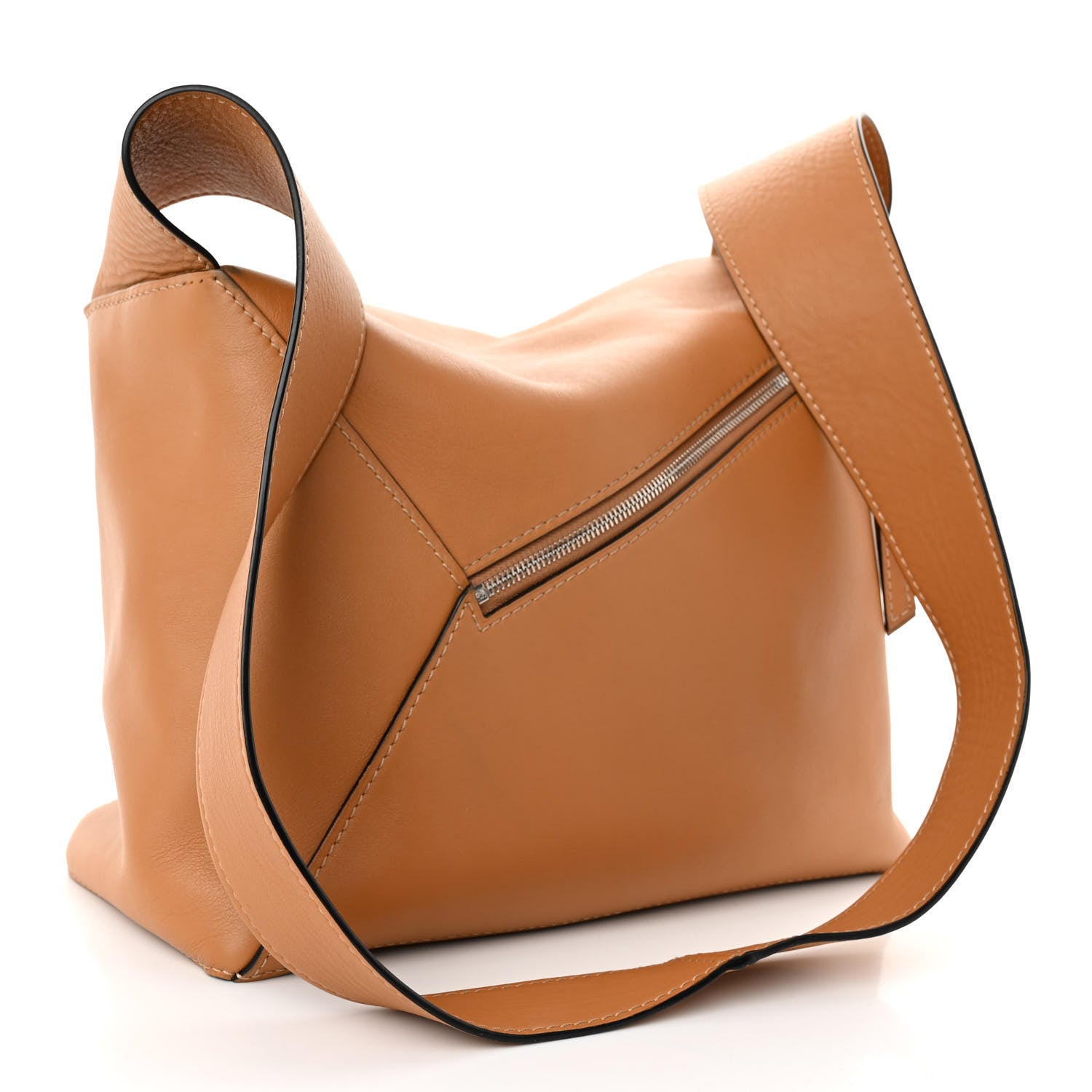 Loewe Calfskin Large Messenger Bag Caramel 3 of 10