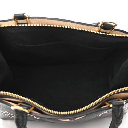 Louis Vuitton Empreinte Monogram Giant Petit Palais Black Beige 5 of 10