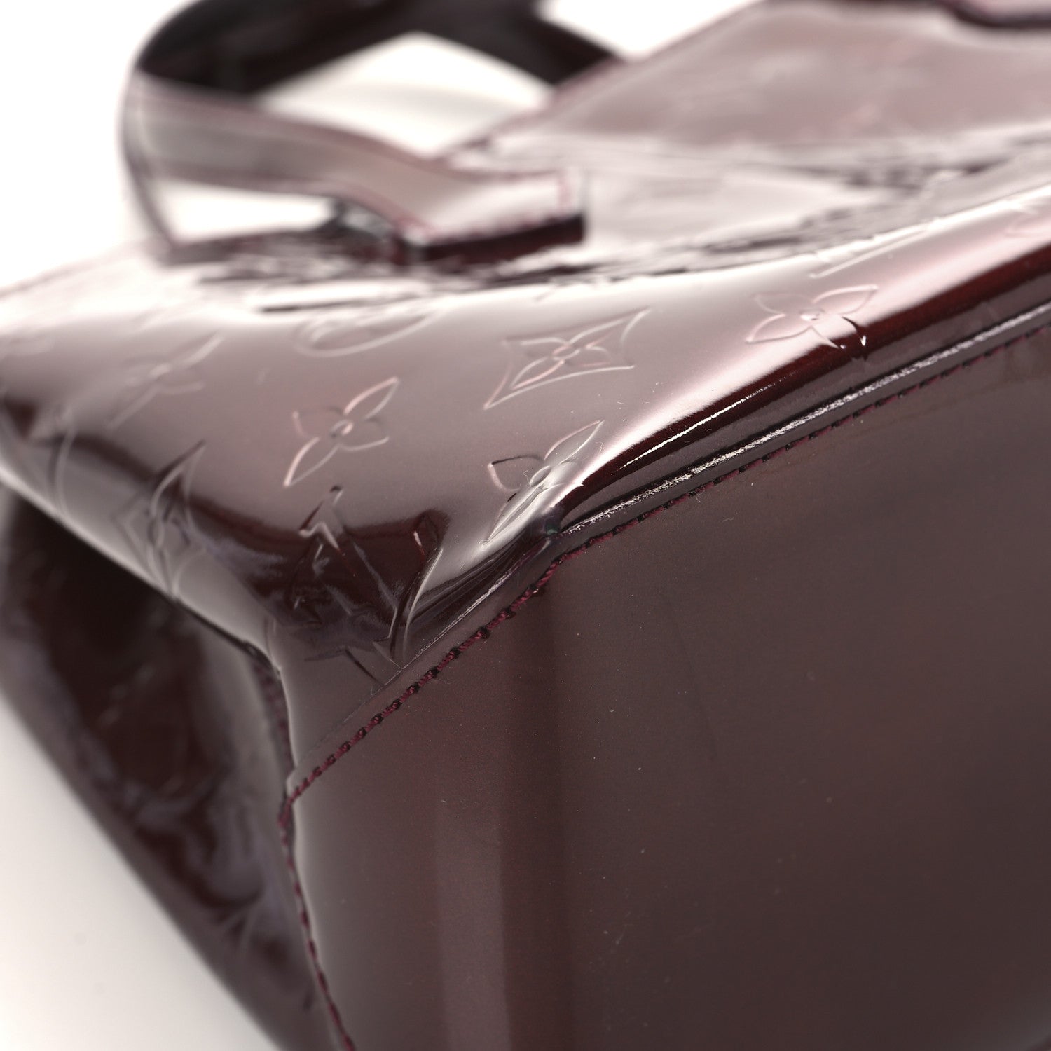 Louis Vuitton Vernis Wilshire PM Amarante 10 of 12