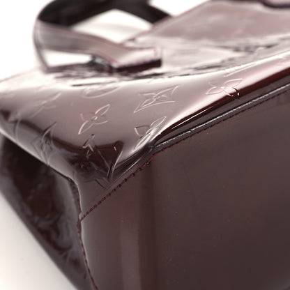 Louis Vuitton Vernis Wilshire PM Amarante 10 of 12