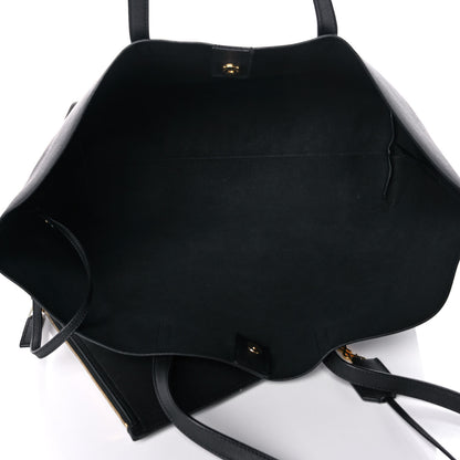 Saint Laurent Calfskin Large Shopping Tote Black 5 of 12