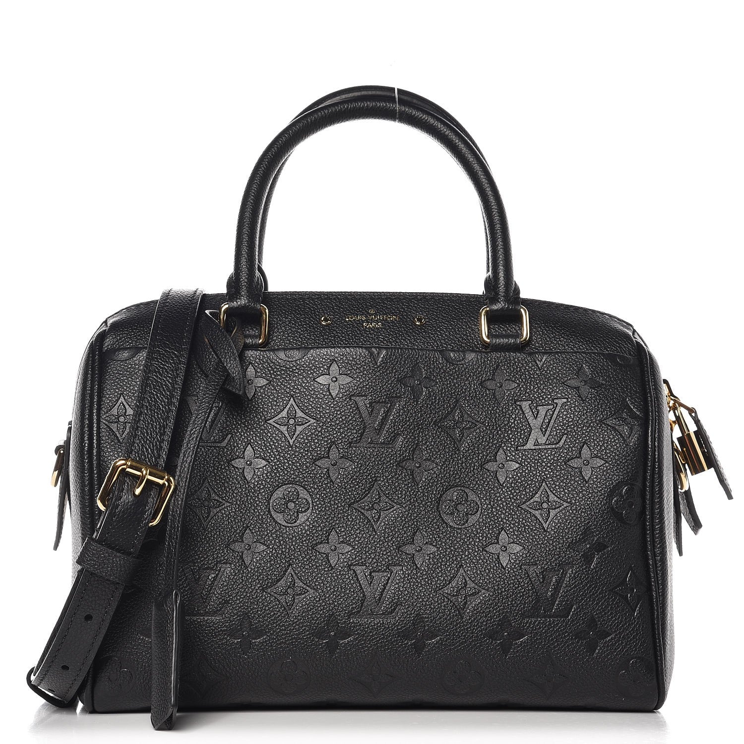 Louis Vuitton Empreinte Speedy Bandouliere 25 NM Black 1 of 8