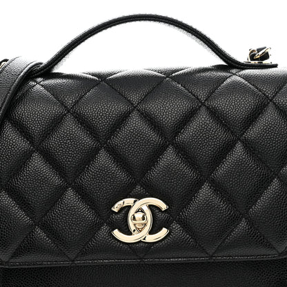 Chanel Caviar Quilted Medium Business Affinity Flap Black 8 of 11