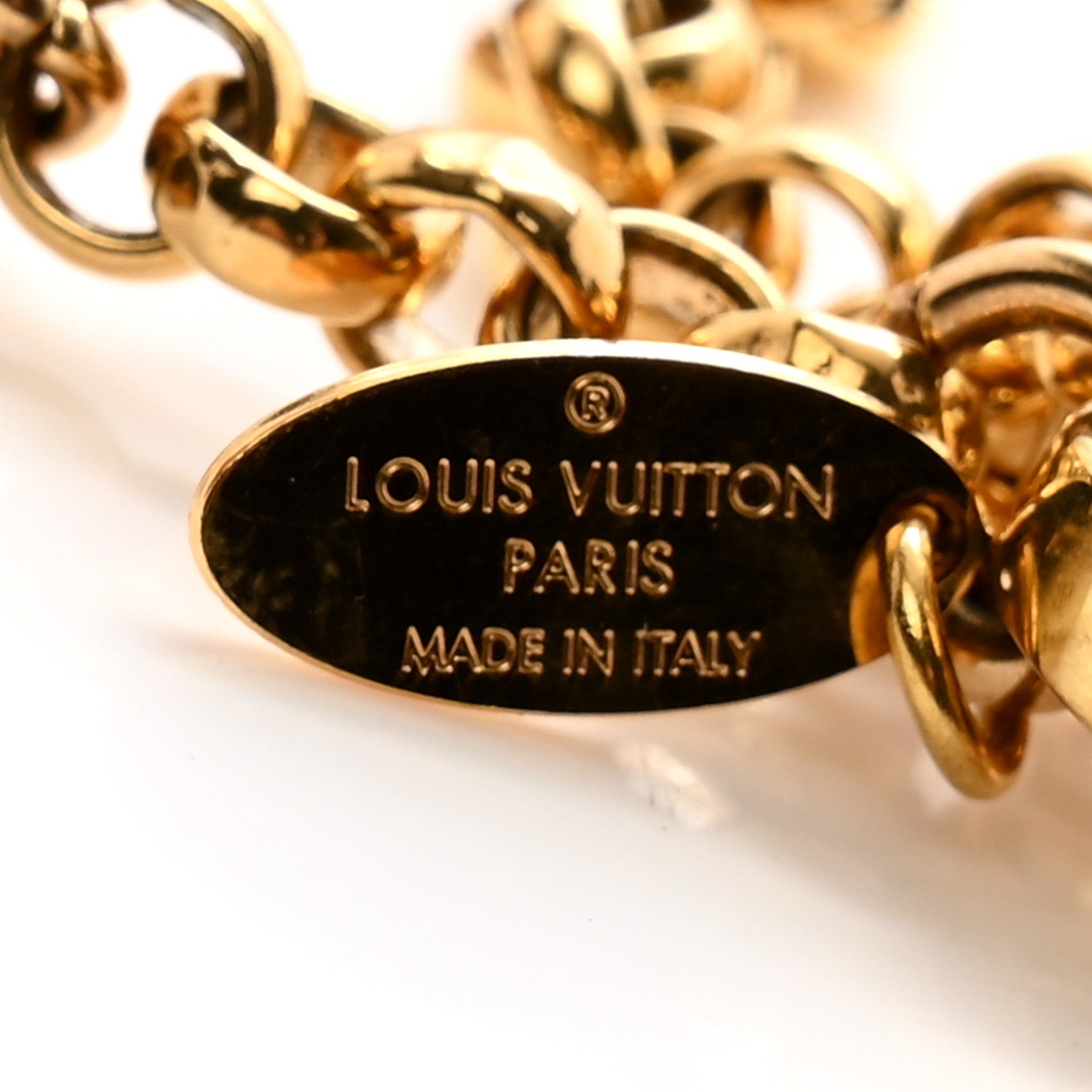 Louis Vuitton Fleur De Monogram Bag Charm Dore 3 of 4