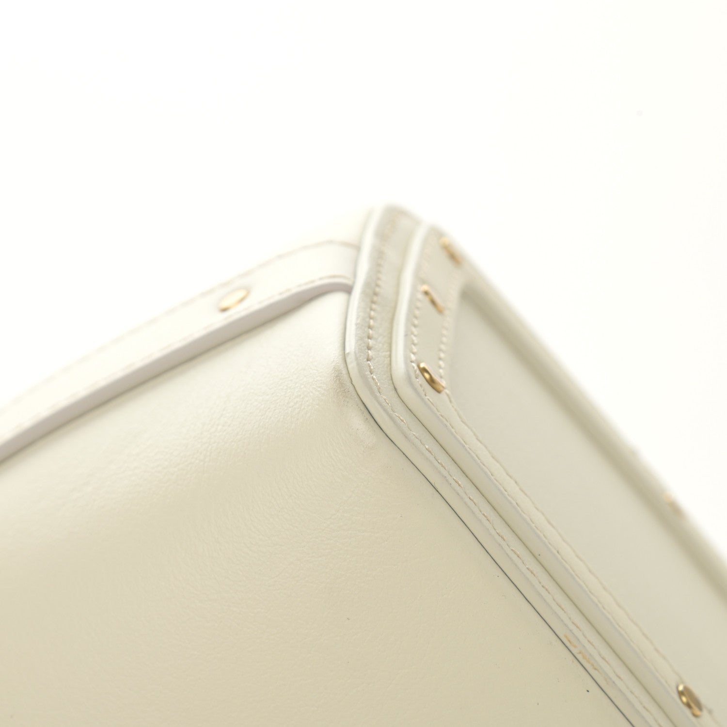 Chloe Smooth Calfskin Mini Roy Bucket Bag Natural White 11 of 11