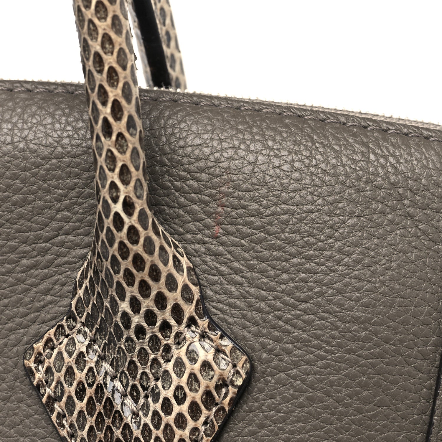 Louis Vuitton Veau Cachemire Ayers Soft Lockit MM Grey 13 of 13