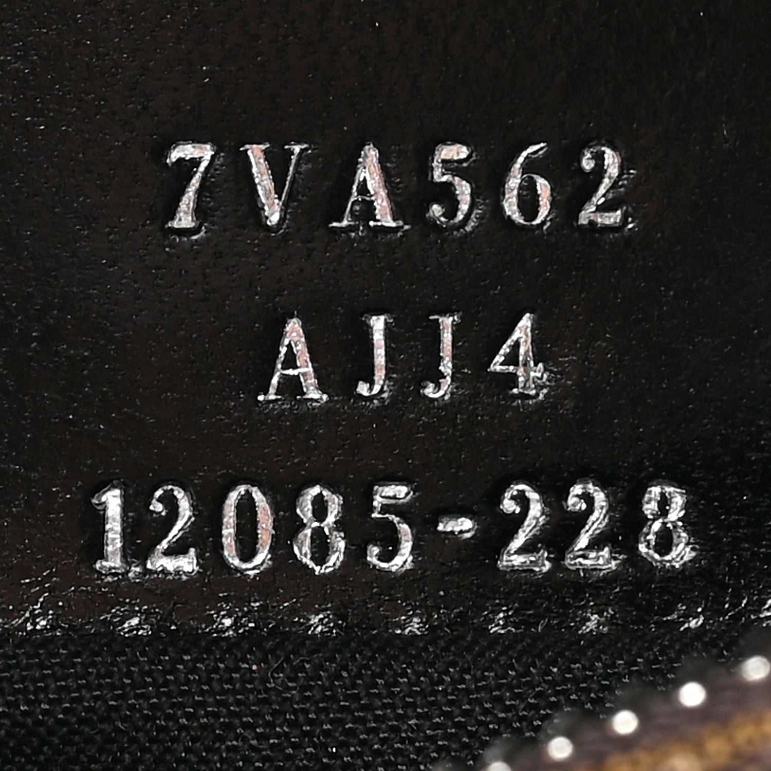 Fendi Shiny Glazed Fabric Vitello Cover FF 1974 Logo Belt Bag Black 7 of 11