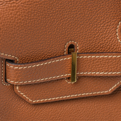 Hermes Taurillon Clemence Birkin 35 Gold 37 of 40
