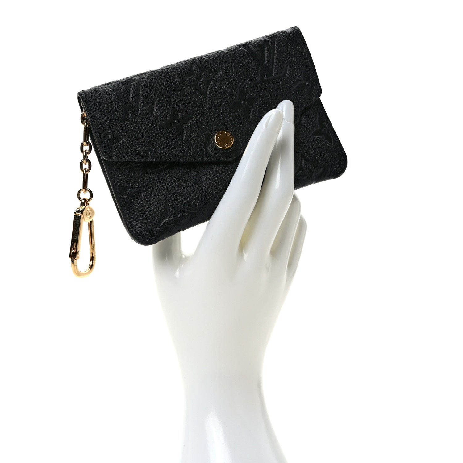 Louis Vuitton Empreinte Key Pouch Black 2 of 6