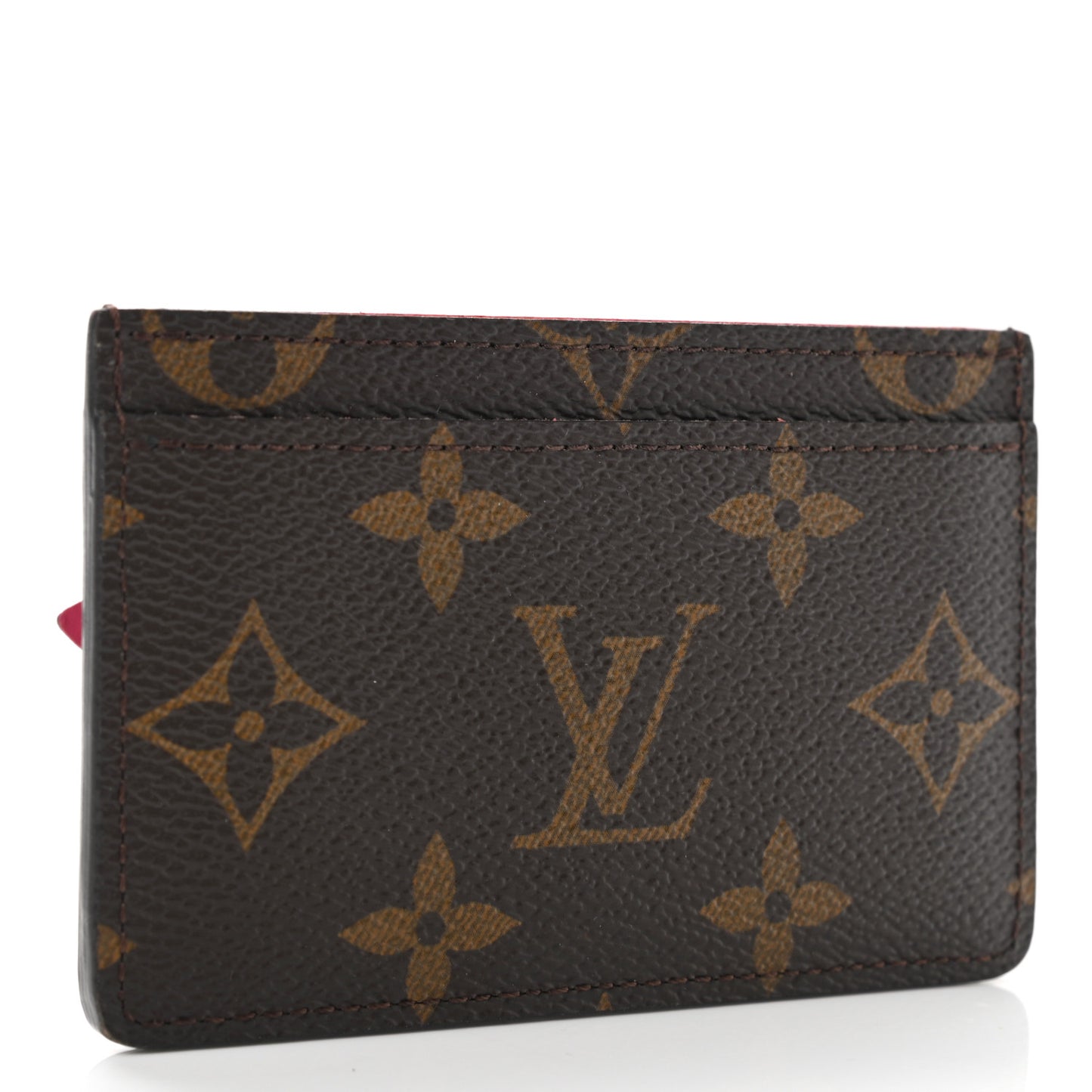 Monogram Lovely Birds Card Holder