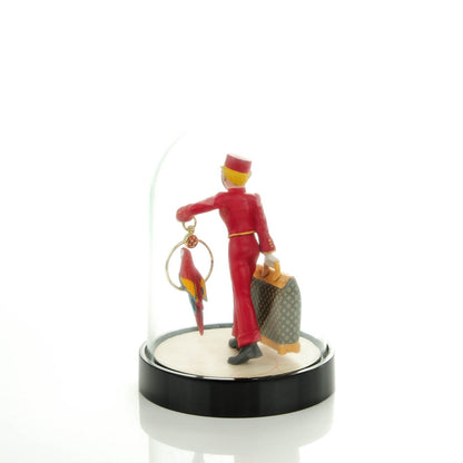 Louis Vuitton Glass Porter Bell Boy Snow Globe Boule 3 of 5