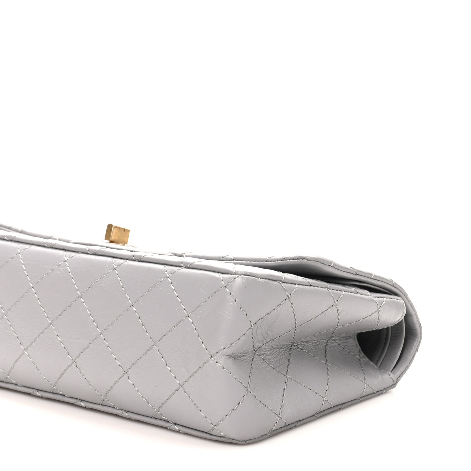Chanel Aged Calfskin Quilted 2.55 Reissue 225 Flap Grey 10 of 10