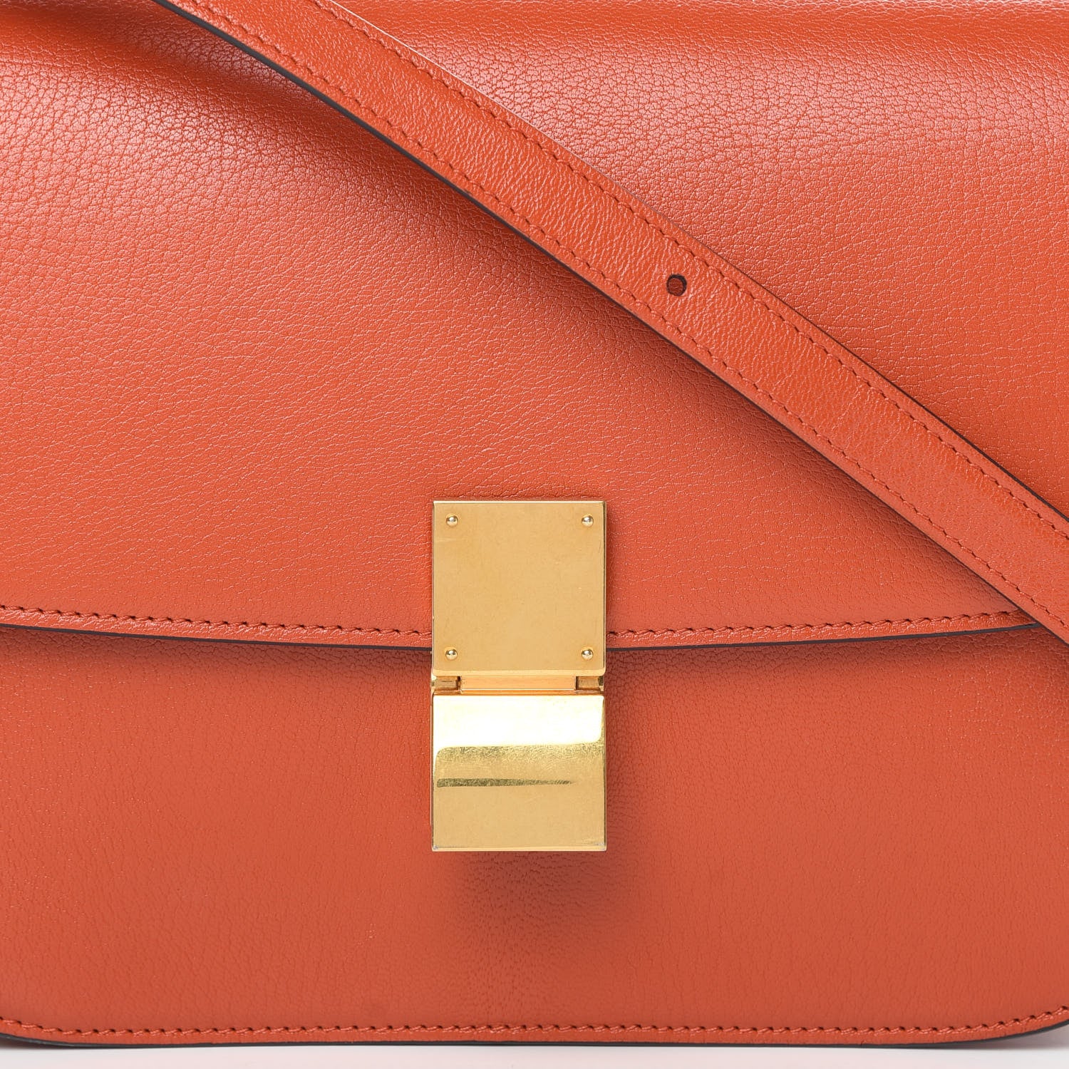 Celine Goatskin Medium Classic Box Flap Bag 9 of 12