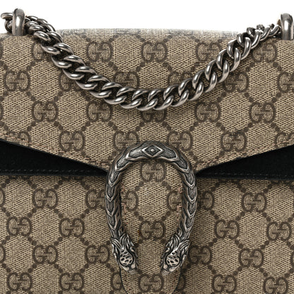 Gucci GG Supreme Monogram Mini Dionysus Shoulder Bag Black 8 of 11