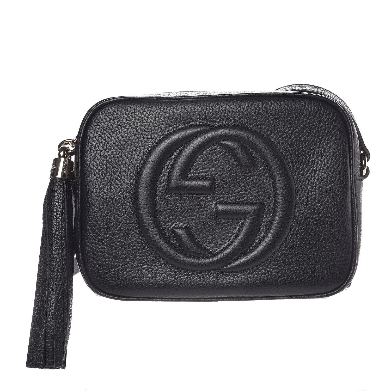 Gucci Pebbled Calfskin Small Soho Disco Bag Black 1 of 7