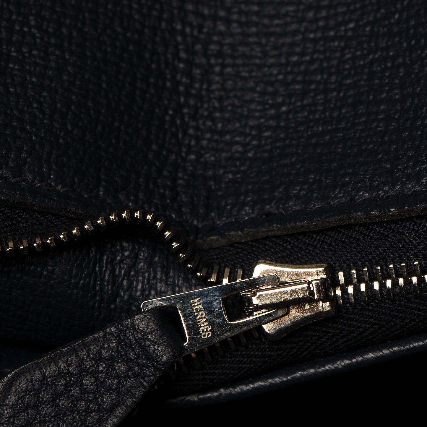 Taurillon Clemence Birkin 35 Bleu Abysse